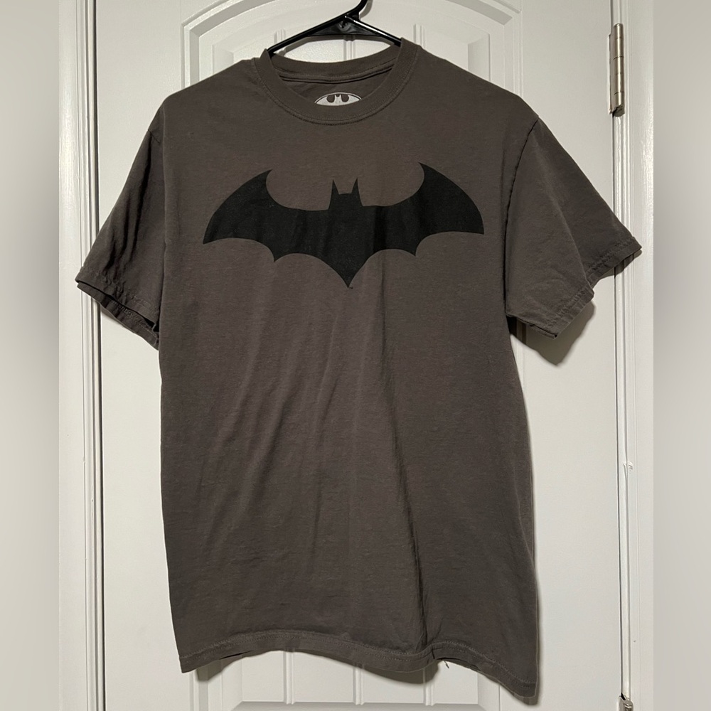 DC Comics Dark Gray Batman Emblem Tee